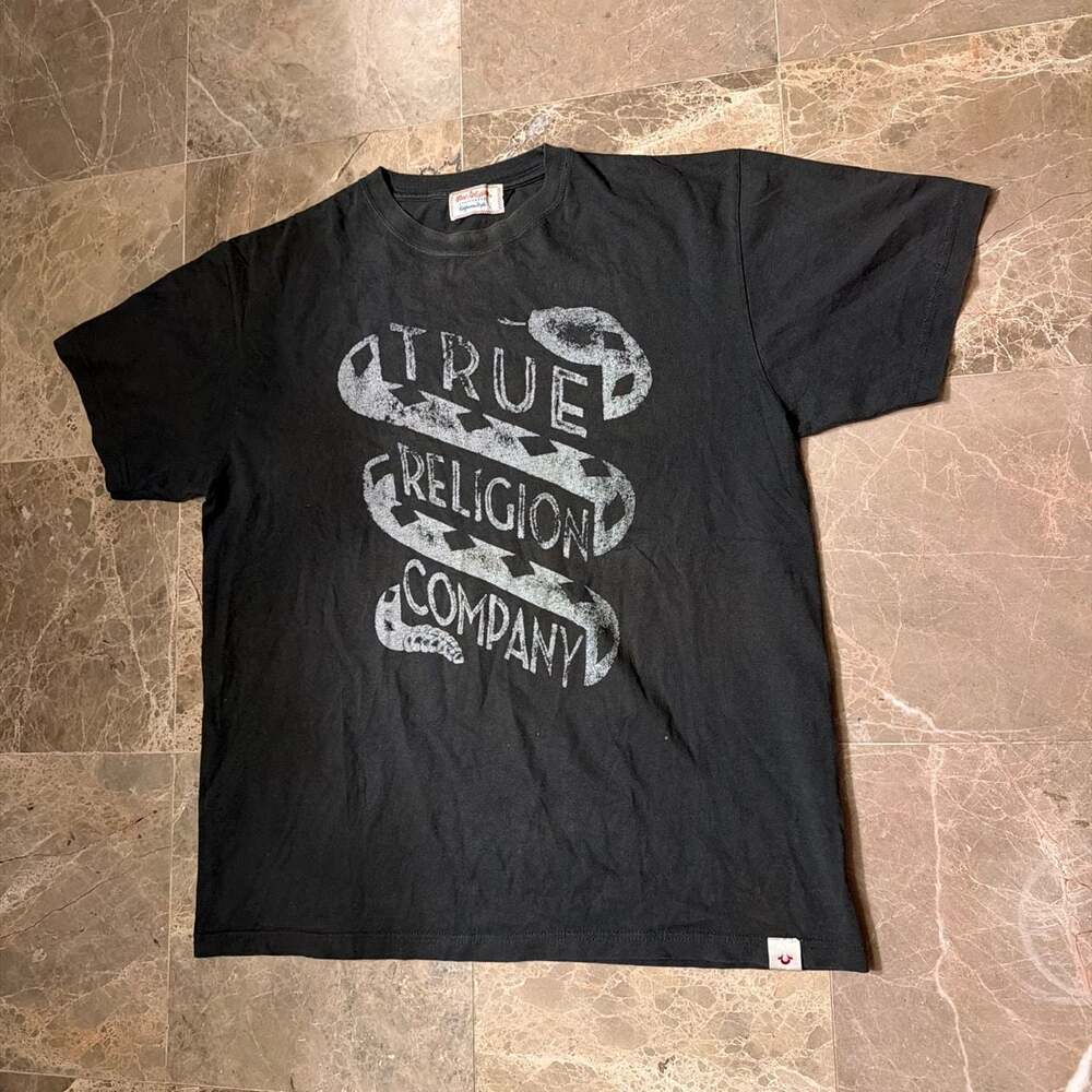 True Religion Sportswear California Style Graphic Logo T-Shirt
